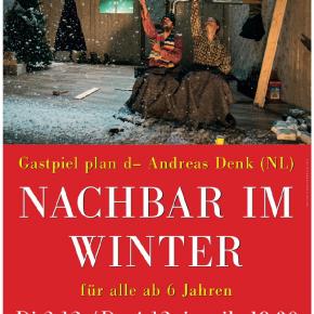 Nachbar im Winter